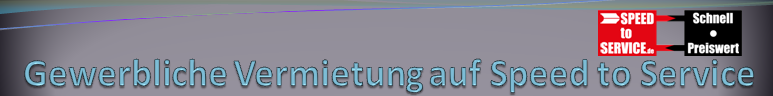Gewerbliche Vermietung auf Speed to Service Logo Gewerbliche Vermietung